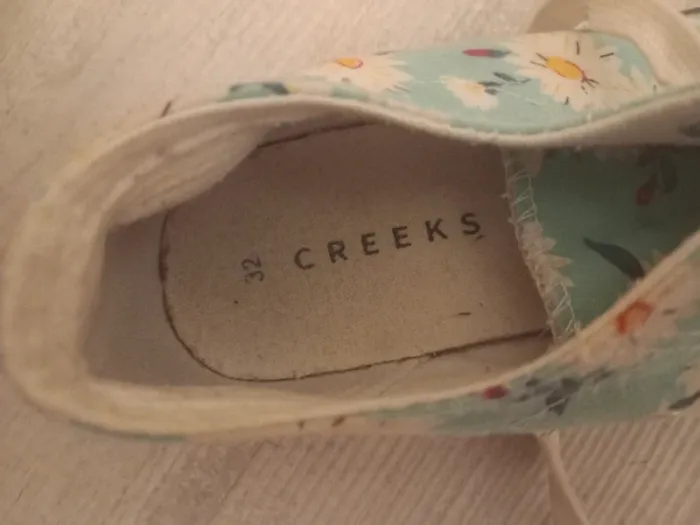 Jolie paire de creeks fleuries P32 - photo numéro 4