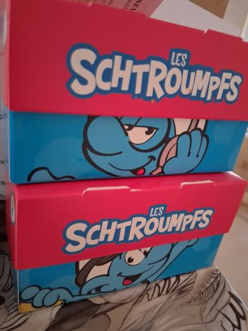 Lot de 2 puzzles les Schtroumpfs collection McDonald's 