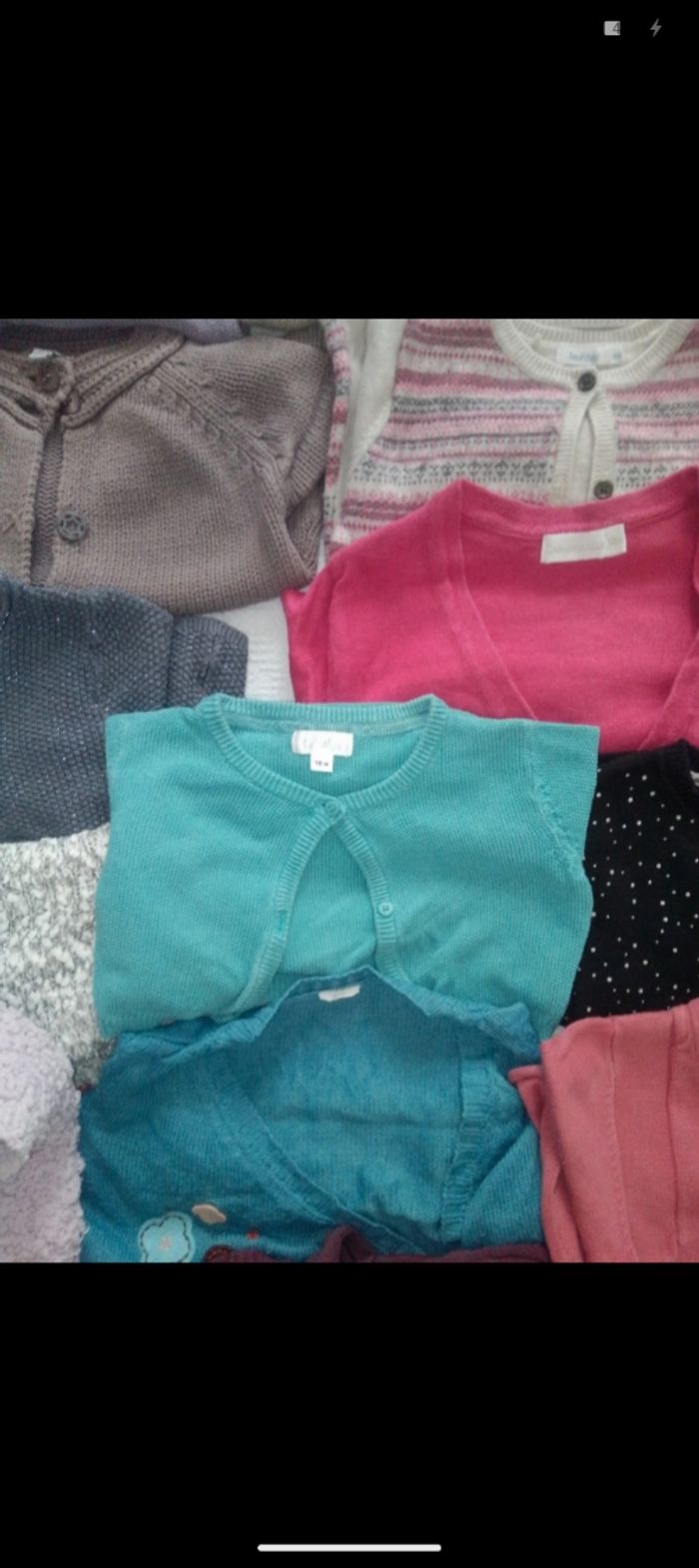 Gros lot gilet fille 18 mois - photo numéro 5