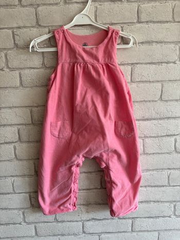 Salopette petit bateau taille 12 mois