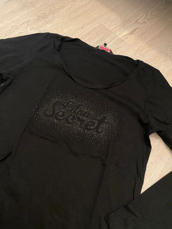 T-shirt Lilou secret taille M manches longues - photo numéro 2