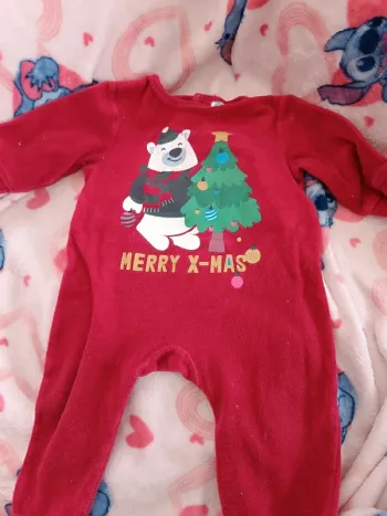 Pyjama noël taille 12 mois