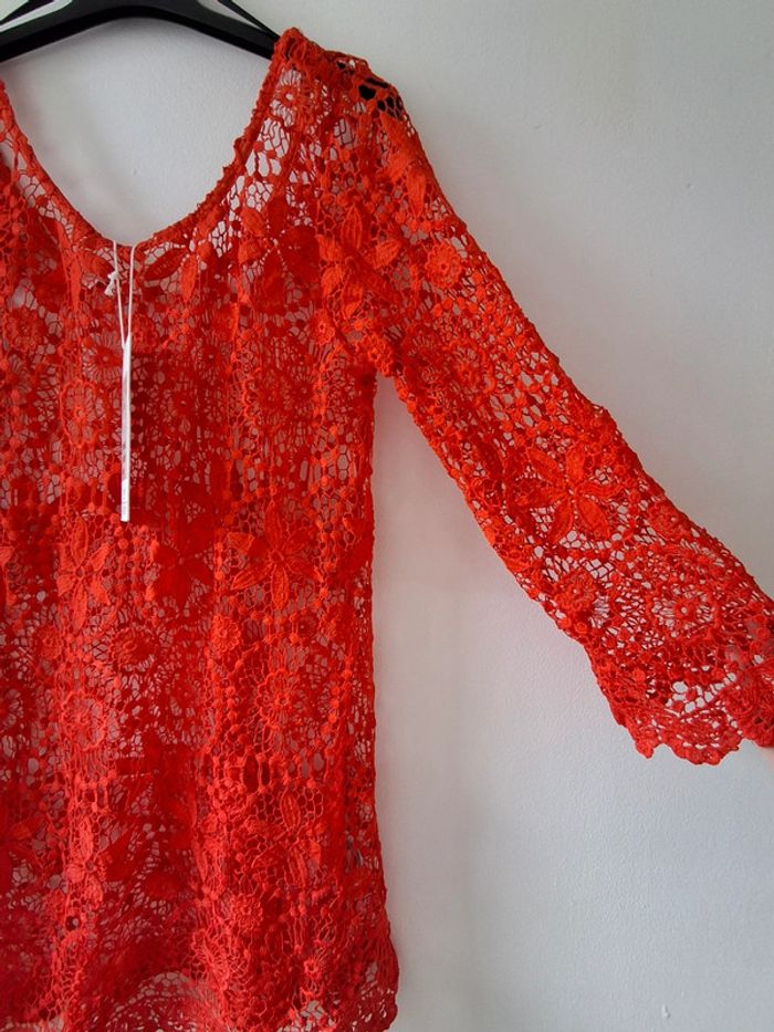 Robe plage crochet festival coachella taille M - photo numéro 2