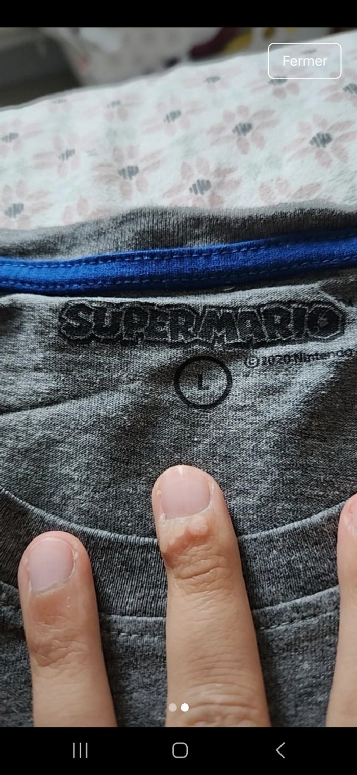 T-shirt Super Mario - photo numéro 2