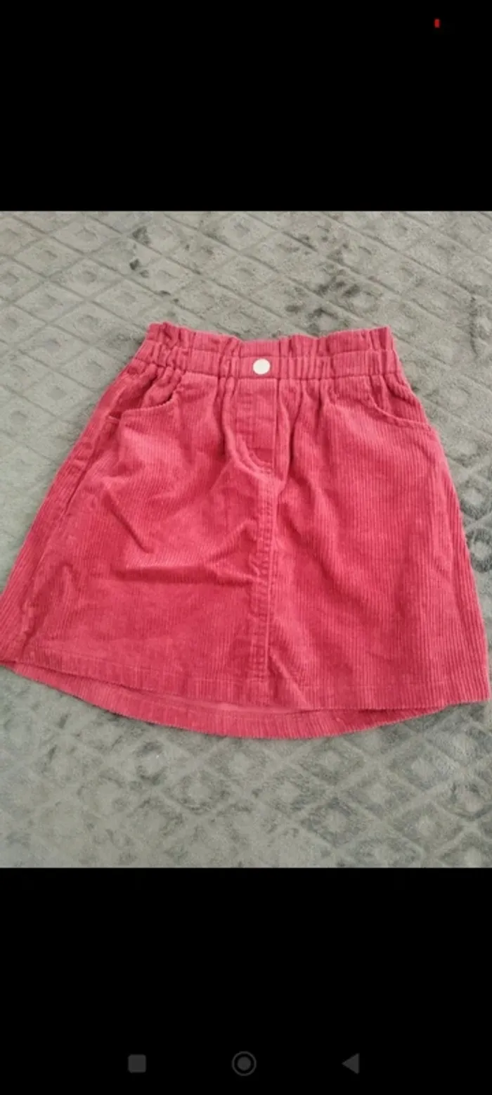 Jupe bordeaux