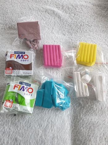 Lot pate à modeler Fimo