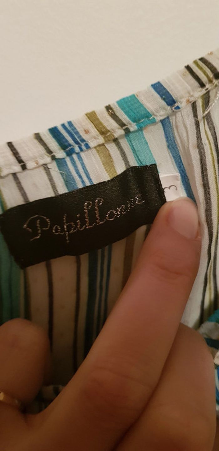 Haut turquoise - photo numéro 2