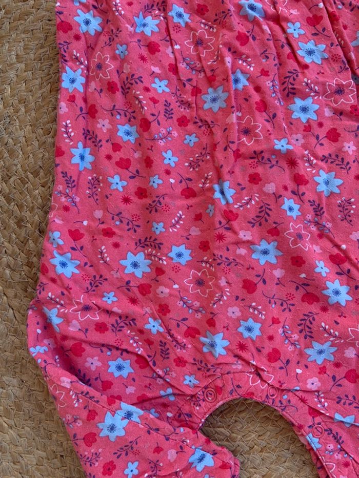 Fille 👧🏻 Combinaison mi saison rose sergent major 18 mois - photo numéro 2