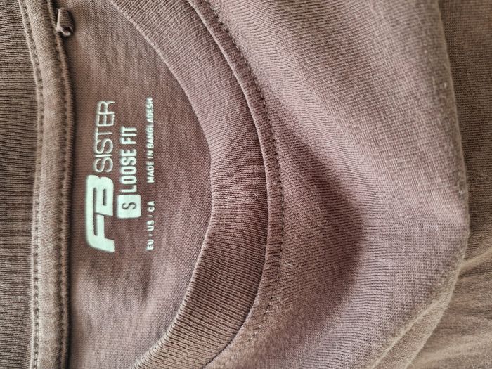 Tee-shirt manches courtes marron - photo numéro 2