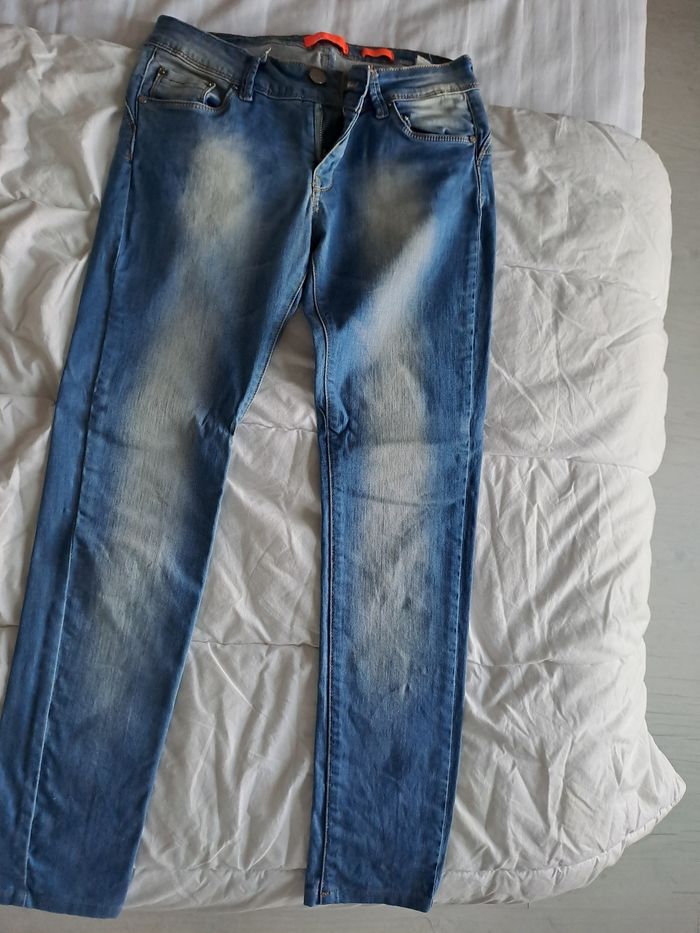 Jeans femme délavé - photo numéro 3