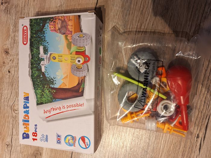 Hanye - build&play 18 pièces - gyropode segway à construire - neuf