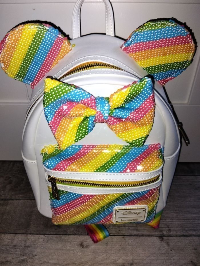 Loungefly sac à dos sequins et porte monnaie - photo numéro 2