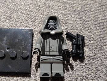 Minifig Squid Game  - garde gris -  Figurine Compatible Lego
