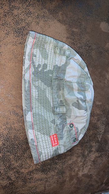 Bob treillis vert armée taille 1