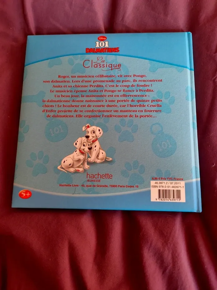 Livre Disney les 101 dalmatiens - photo numéro 3