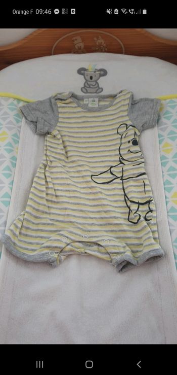 Combinaison d été Winnie l'ourson Disney