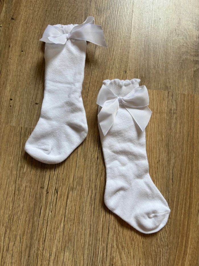 Robe, collants et grandes chaussettes 1 mois - photo numéro 5