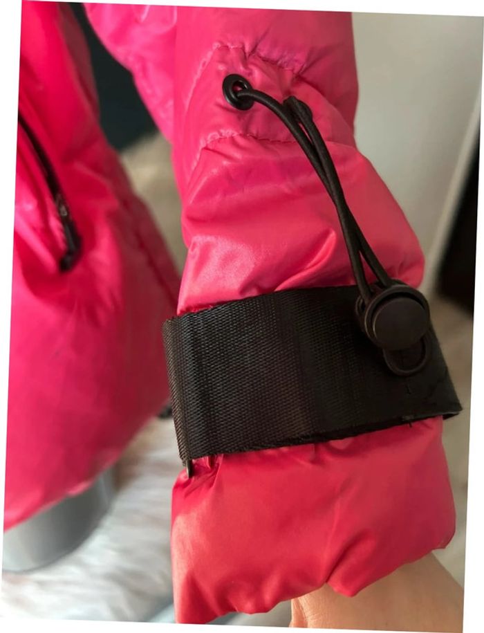 Doudoune rose - mino du sud - taille L - photo numéro 4