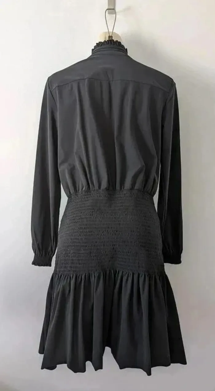 Robe noire manches longues - Indies - taille 36 - photo numéro 2