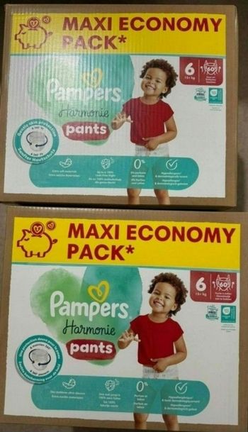 Couches pampers harmonie pants T6 
