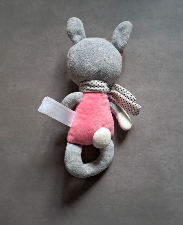 Hochet bébé fille rose neuf - photo numéro 3