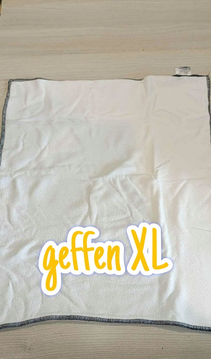Lange geffen xl bordure bleue