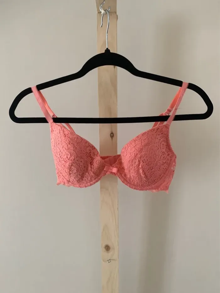 Soutien-gorge corail dentelle – LH – 90C