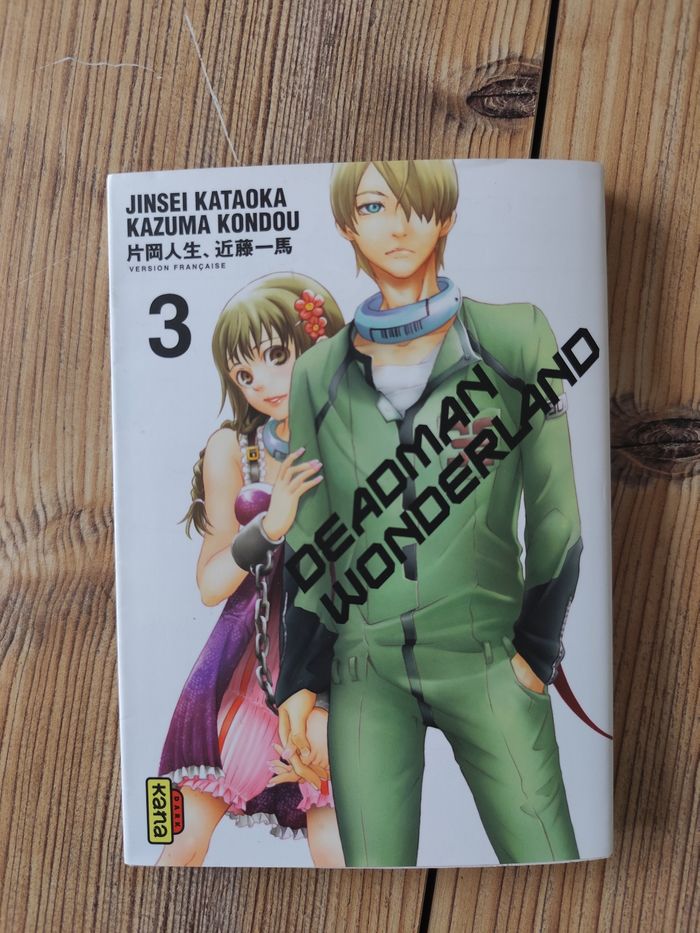Manga Deadman Wonderland tome 3