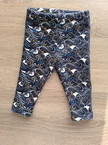 Legging chaud baleines sergent major 6 mois