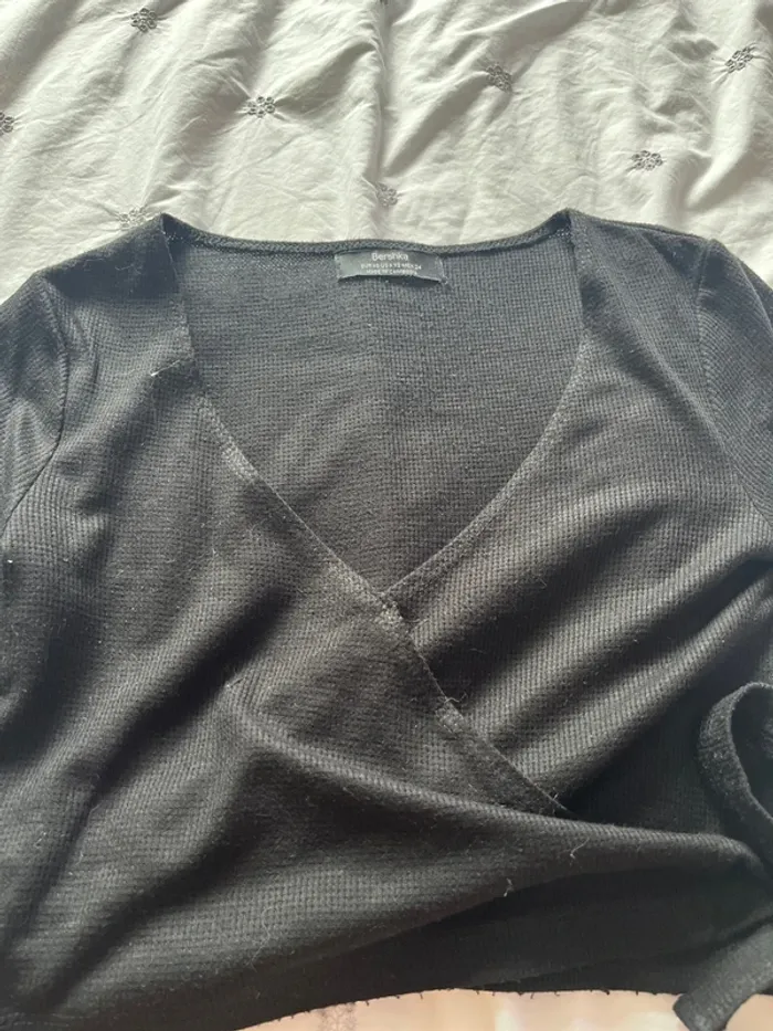 Top noir Bershka - photo numéro 2