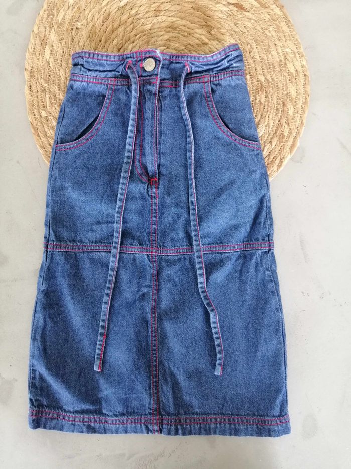 Jupe longue en jean 4 ans
