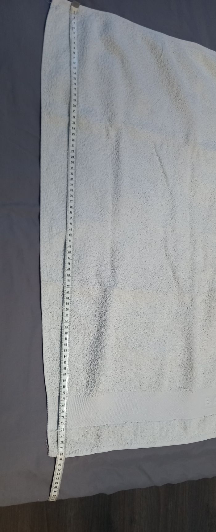 Serviette toilette motif BATH - photo numéro 3