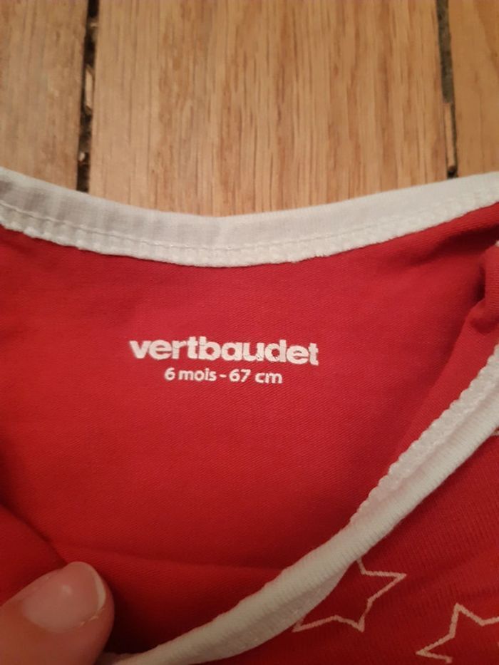 Lot de 2 bodies Verbaudet (6M) - photo numéro 3