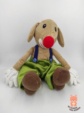 Peluche Chien Clown IKEA Klappar Cirkus