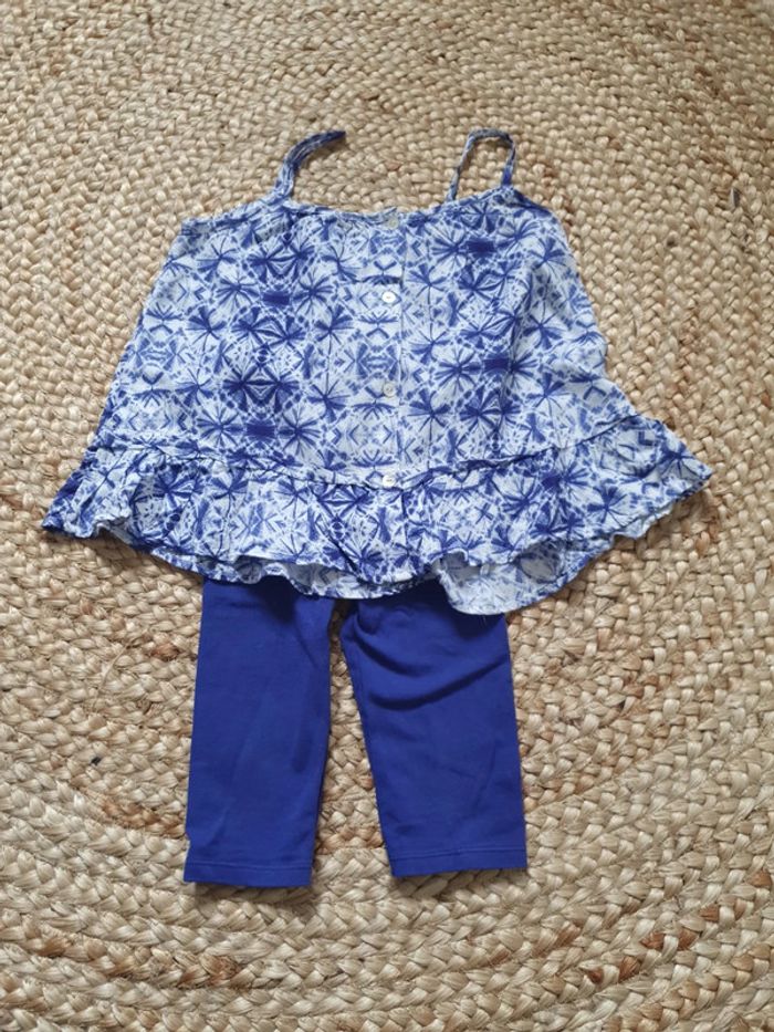 Tunique + legging miniman 2 ans - photo numéro 4