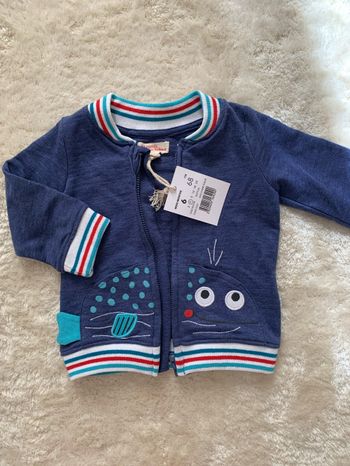 Gilet à zip fermeture éclaire