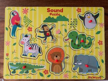 Puzzle éducatif sonore