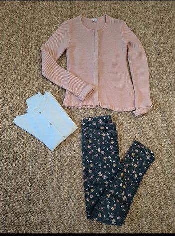 Tenue jegging et gilet 12 ans tape a l'œil 