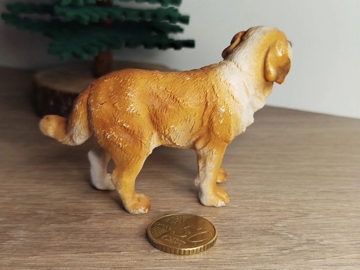 Figurine chien Saint Bernard Animal domestique Schleich - photo numéro 3