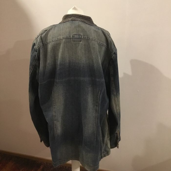 Veste mi longue en jean - photo numéro 3