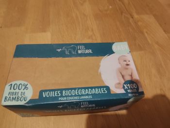 Boite voiles jetables couches lavables