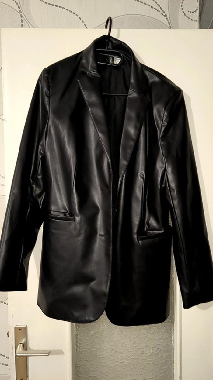 Veste en cuir