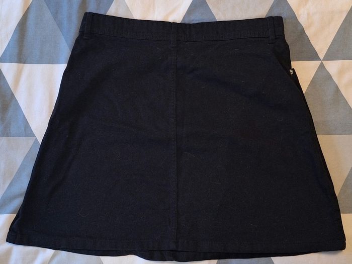 Jupe jean coton noire - photo numéro 2