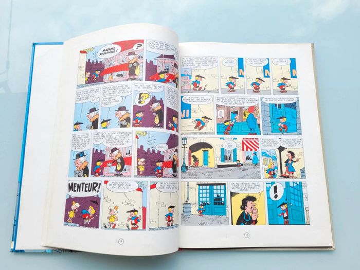 BD Mme Adolphine N°2, Benoit Brisefer, éditions dupuis 1971 cotée, dos rond (17) - photo numéro 5