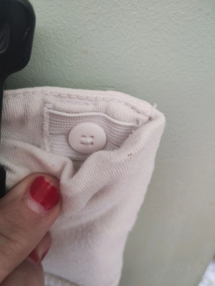 Short blanc Kiabi taille élastique 38 - photo numéro 2