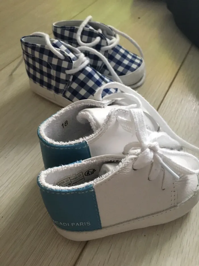 Lot chaussures jacadi T.18 neuves