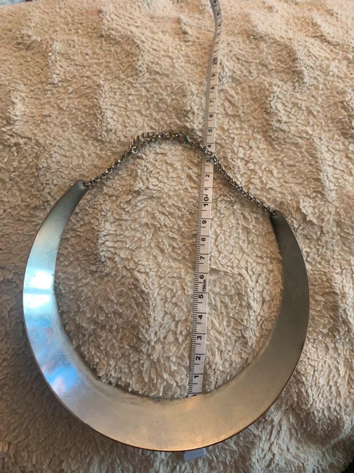 Collier métal argenté - photo numéro 2