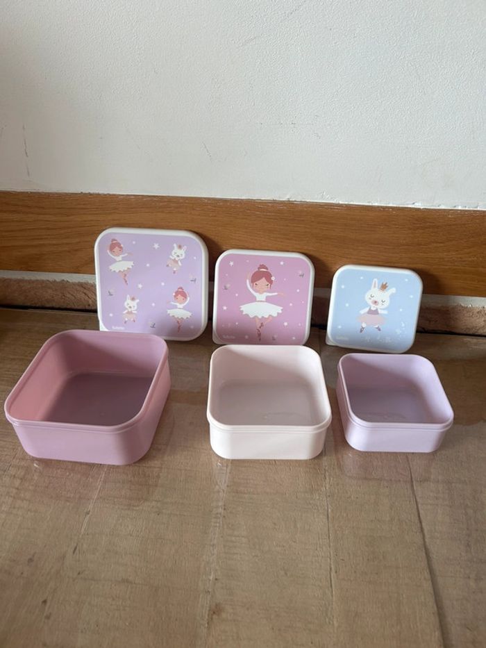 3 boîtes déjeuner Ballet - photo numéro 3