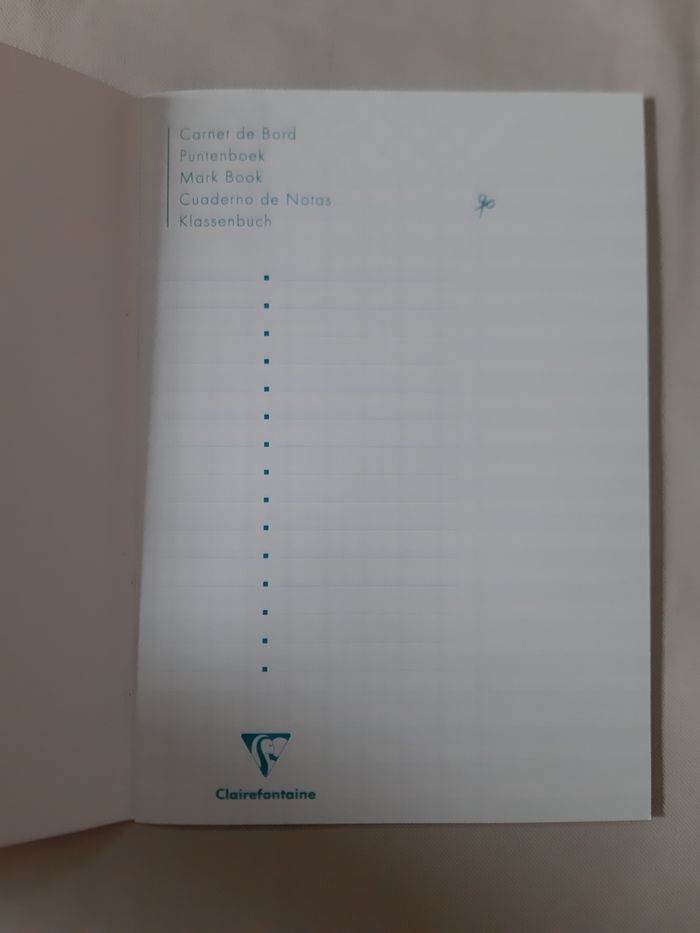 carnet de bord enseignant - Clairefontaine - A5 - photo numéro 3