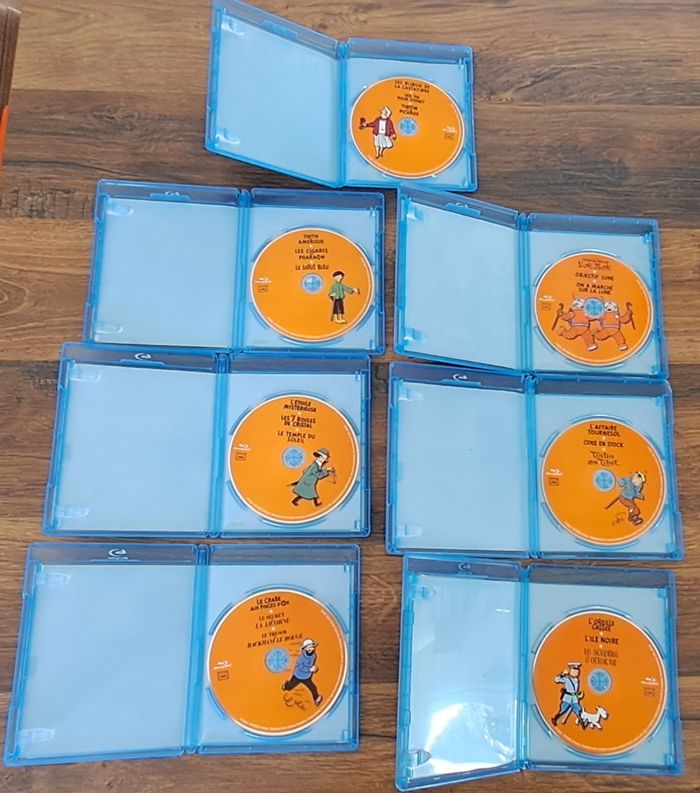 Intégral des Aventures de Tintin en Blu-Ray - photo numéro 3